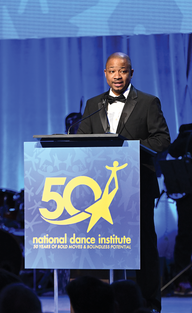 Jermaine Jones speaking 2026 NDI Gala