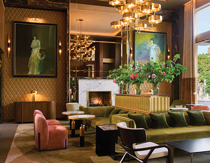 Lobby of The Fitzwilliam Dublin