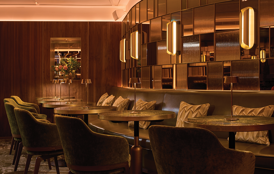 Lobby of The Fitzwilliam Dublin Lounge banquet