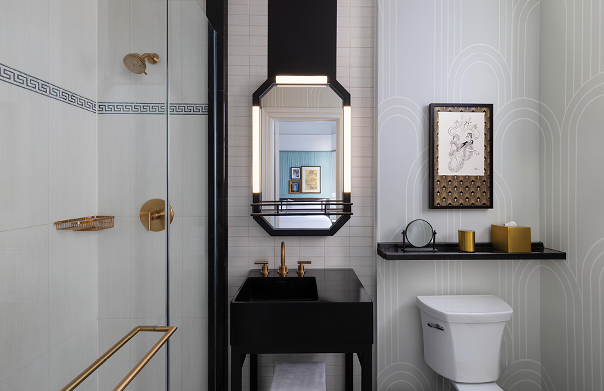 Algonquin John Barrymore Suite bathroom