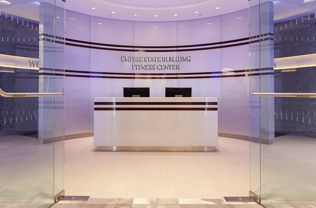 Empire State Building Fitness Center entrance