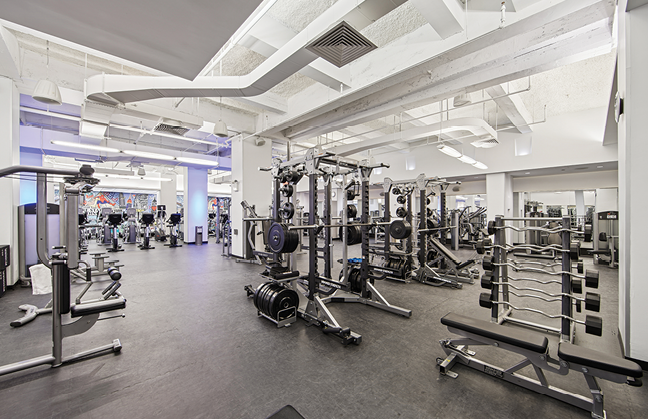 Empire State Building Fitness Center workout area