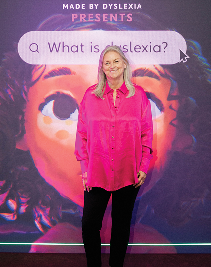 Kate Griggs at the “What Is Dyslexia?” film premiere