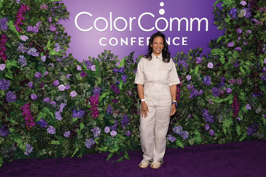 Tina Perry at the ColorComm Conference