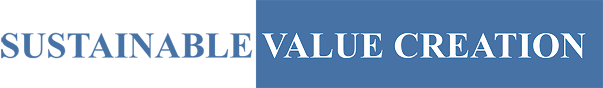 Sustainable Value Creation